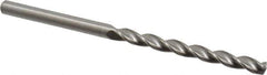 M.A. Ford - #31 150° Solid Carbide Jobber Drill - Bright Finish, Right Hand Cut, Parabolic Flute, Straight Shank, 2-1/4" OAL, Standard Point - Industrial Tool & Supply