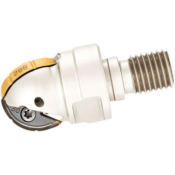 Iscar - Multimaster 20mm 90° Shank Milling Tip Insert Holder & Shank - T12 Neck Thread, 170mm OAL, Carbide MM S-A Tool Holder - Industrial Tool & Supply