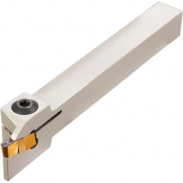 Iscar - GHD, External, Left Hand, 10mm Max Depth of Cut, 4 to 5mm Groove Width, Indexable Grooving Tool Holder - GI.. Insert Compatibility, 20mm Shank Height, 20mm Shank Width, 120mm OAL - Industrial Tool & Supply