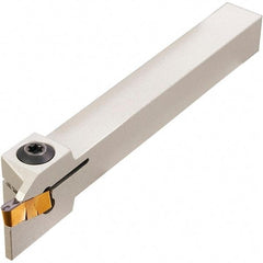 Iscar - GHD, External, Left Hand, 0.65" Max Depth of Cut, 0.283 to 0.394" Groove Width, Indexable Grooving Tool Holder - GI.., GPV 8 Insert Compatibility, 1-1/4" Shank Height, 1-1/4" Shank Width, 7" OAL - Industrial Tool & Supply