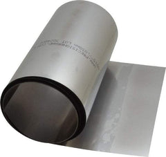 Made in USA - 100 Inch Long x 6 Inch Wide x 0.0015 Inch Thick, Roll Shim Stock - Steel - Industrial Tool & Supply