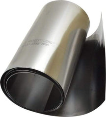Made in USA - 100 Inch Long x 6 Inch Wide x 0.002 Inch Thick, Roll Shim Stock - Steel - Industrial Tool & Supply