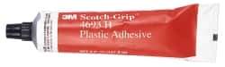 3M - 5 Fluid Ounce Container, Clear, Tube Acetone Construction Adhesive - Series 4693H - Industrial Tool & Supply