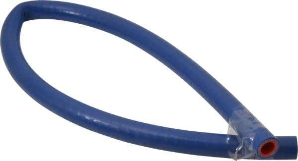 Federal Hose - 5/8" ID x 0.95" OD x 3' OAL, Coolant Hose - -65 to 350°F, Blue - Industrial Tool & Supply