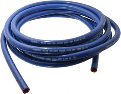 Federal Hose - 1/2" ID x 0.83" OD x 25' OAL, Heater Hose - -65 to 350°F, Blue - Industrial Tool & Supply