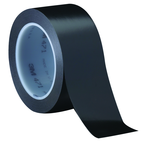 List 471 2" x 36 yds Vinyl Tape - Black - Industrial Tool & Supply