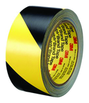 List 5702 48 x" x 36 yds Safety Stripe Tape - Black/Yellow - Industrial Tool & Supply