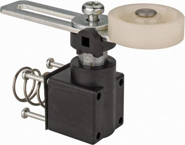 Eaton Cutler-Hammer - 4-1/4 Inch Long, 0.98 Inch Diameter, Limit Switch Adjustable Roller Lever - 0.31 Inch Face Width, For Use with E49 Miniature DIN Limit Switches - Industrial Tool & Supply