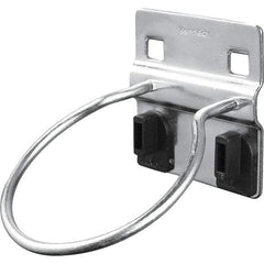 Kennedy - 2-1/8" Diam, Ring Pegboard Hook - Steel - Industrial Tool & Supply