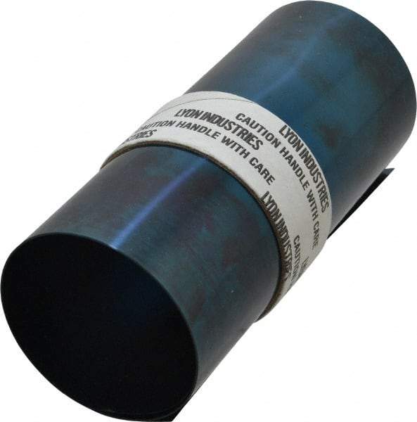 Made in USA - 50 Inch Long x 6 Inch Wide x 0.004 Inch Thick, Roll Shim Stock - Spring Steel - Industrial Tool & Supply