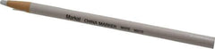 Markal - White, Water Based Paint Stick - Pencil Tip - Industrial Tool & Supply