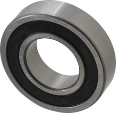 Value Collection - 1-1/4" Bore Diam, 2-1/2" OD, Double Seal Semi Ground Extra Light Radial Ball Bearing - 5/8" Wide, 1 Row, Round Bore, 2,195 Lb Static Capacity, 3,751 Lb Dynamic Capacity - Industrial Tool & Supply