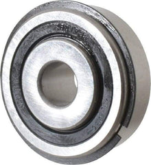 Value Collection - 1/2" Bore Diam, 1-3/4" OD, Double Seal Semi Ground Extra Light Radial Ball Bearing - 1 Row, Round Bore, 707 Lb Static Capacity, 1,366 Lb Dynamic Capacity - Industrial Tool & Supply