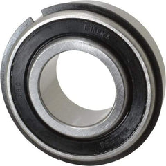 Value Collection - 1" Bore Diam, 2" OD, Double Seal Semi Ground Extra Light Radial Ball Bearing - 1 Row, Round Bore, 1,096 Lb Static Capacity, 2,040 Lb Dynamic Capacity - Industrial Tool & Supply