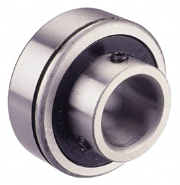 Value Collection - 1/2" Bore Diam, 1-3/4" OD, Double Seal Semi Ground Extra Light Radial Ball Bearing - 1 Row, Round Bore, 707 Lb Static Capacity, 1,366 Lb Dynamic Capacity - Industrial Tool & Supply