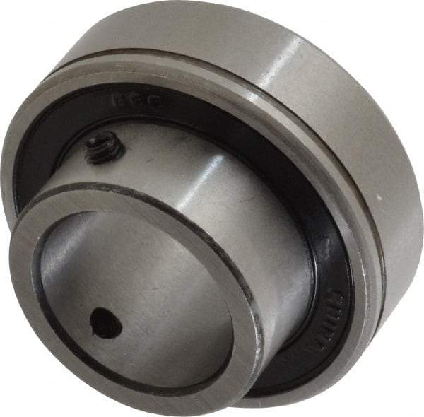 Value Collection - 1" Bore Diam, 2" OD, Double Seal Semi Ground Extra Light Radial Ball Bearing - 1 Row, Round Bore, 1,096 Lb Static Capacity, 2,040 Lb Dynamic Capacity - Industrial Tool & Supply