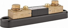 Simpson Electric - Panel Meter Portable Shunt - 10, 50 mV Drop, Screw Terminal, For Use with Falcon Series 200 mVDC Meters - Industrial Tool & Supply