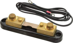 Simpson Electric - Panel Meter Portable Shunt - 50, 50 mV Drop, Screw Terminal, For Use with Falcon Series 200 mVDC Meters - Industrial Tool & Supply