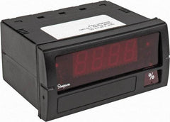 Simpson Electric - 3-1/2 Digits, Digital LED, DC Milliamp, Panel Meter - 50/60 Hz, 10 Ohms, 120 VAC, Red - Industrial Tool & Supply