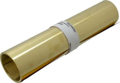 Shim Stock: 0.01'' Thick, 120'' Long, 12″ Wide, 260 Alloy Brass Brass