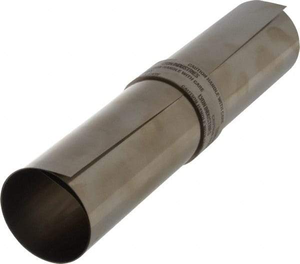 Made in USA - 50 Inch Long x 12 Inch Wide x 0.006 Inch Thick, Roll Shim Stock - Stainless Steel - Industrial Tool & Supply
