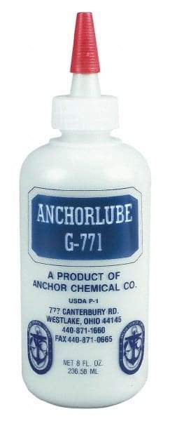 Made in USA - Anchorlube G-771, 5 Gal Pail Cutting Fluid - Water Soluble, For Broaching, Counterboring, Drawing, Drilling, Engraving, Fly-Cutting, Hole Extruding, Milling, Piercing, Punching, Sawing, Seat Forming, Spot Facing, Tapping - Industrial Tool & Supply
