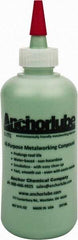 Made in USA - Anchorlube G-771, 8 oz Bottle Cutting Fluid - Water Soluble, For Broaching, Counterboring, Drawing, Drilling, Engraving, Fly-Cutting, Hole Extruding, Milling, Piercing, Punching, Sawing, Seat Forming, Spot Facing, Tapping - Industrial Tool & Supply
