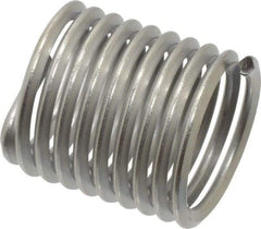 Heli-Coil - 3/4-10 UNC, 1-1/8" OAL, Free Running Helical Insert - 9-3/8 Free Coils, Tanged, Stainless Steel, Bright Finish, 1-1/2D Insert Length - Industrial Tool & Supply