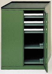 LISTA - 3 Drawer Machine Accessory Cabinet - 28-1/4 Inches Wide x 39-3/8 Inches High x 29-1/2 Inches Deep, 5,000 Lbs. Load Capacity - Industrial Tool & Supply