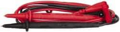 Fluke - Black/Red Electrical Test Equipment Leads - Use with Fluke 175, 177, 179 True RMS Digital Multimeters, Fluke 287, 289 True-RMS Industrial Logging Multimeters, Fluke 705 Loop Calibrators - Industrial Tool & Supply