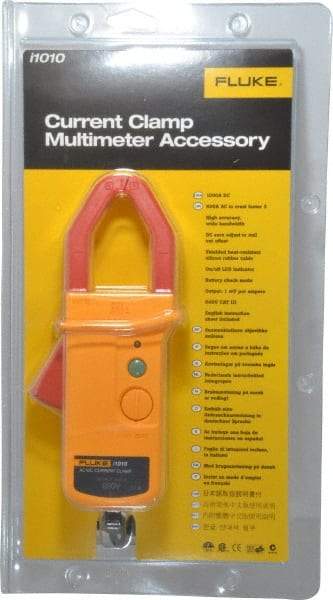 Fluke - Yellow/Red Electrical Test Equipment Clamp - Use with Multimeters - Industrial Tool & Supply