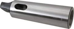 Interstate - MT5 Inside Morse Taper, MT6 Outside Morse Taper, Standard Reducing Sleeve - Soft with Hardened Tang, 3/8" Projection, 218mm OAL, 63.8mm Body Diam - Exact Industrial Supply