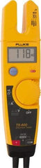 Fluke - 0 VAC/VDC to 600 VAC/VDC, Voltage and Circuit Continuity Tester - LCD and LED Display, 50/60 Hz, +/-1% Basic DC Accuracy, AA Power Supply - Industrial Tool & Supply