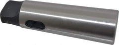 Interstate - MT5 Inside Morse Taper, MT6 Outside Morse Taper, Standard Reducing Sleeve - Hardened & Ground Throughout, 3/8" Projection, 390mm OAL, 63mm Body Diam - Exact Industrial Supply