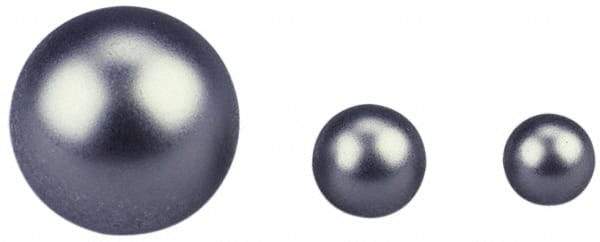 Value Collection - 7/8 Inch Diameter, Grade 100, 440-C Stainless Steel Ball - 57 - 61 C Hardness, 0.0005 Inch Sphericity, 0.0005 Inch Diameter Deviation - Industrial Tool & Supply