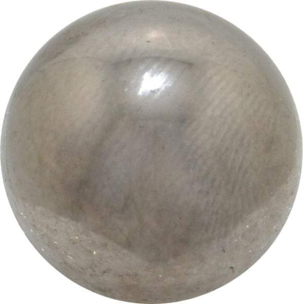 Value Collection - 5/8 Inch Diameter, Grade 25, Chrome Steel Ball - 62 to 66 C Hardness, 0.00005 Inch Diameter Deviation, 0.000025 Inch Sphericity - Industrial Tool & Supply