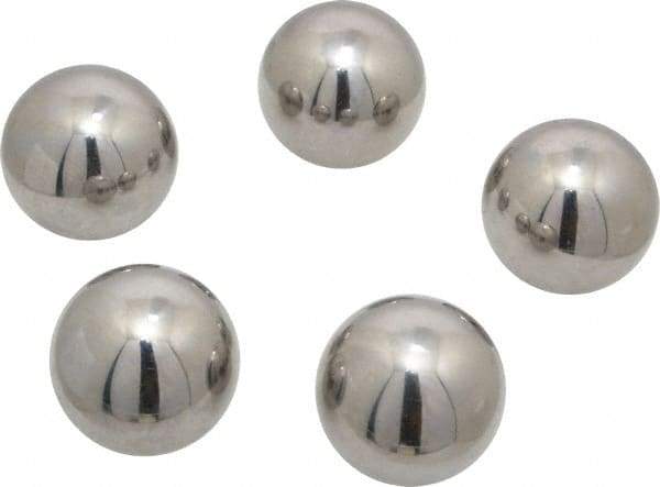 Value Collection - 1-3/16 Inch Diameter, Grade 25, Chrome Steel Ball - 62 to 66 C Hardness, 0.00005 Inch Diameter Deviation, 0.000025 Inch Sphericity - Industrial Tool & Supply