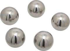 Value Collection - 1-3/16 Inch Diameter, Grade 25, Chrome Steel Ball - 62 to 66 C Hardness, 0.00005 Inch Diameter Deviation, 0.000025 Inch Sphericity - Industrial Tool & Supply