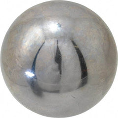 Value Collection - 1-1/4 Inch Diameter, Grade 25, Chrome Steel Ball - 62 to 66 C Hardness, 0.00005 Inch Diameter Deviation, 0.000025 Inch Sphericity - Industrial Tool & Supply