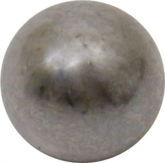 Value Collection - 4 mm Diameter, Grade 25, Chrome Steel Ball - 62 to 66 C Hardness, 0.00005 Inch Diameter Deviation, 0.000025 Inch Sphericity - Industrial Tool & Supply