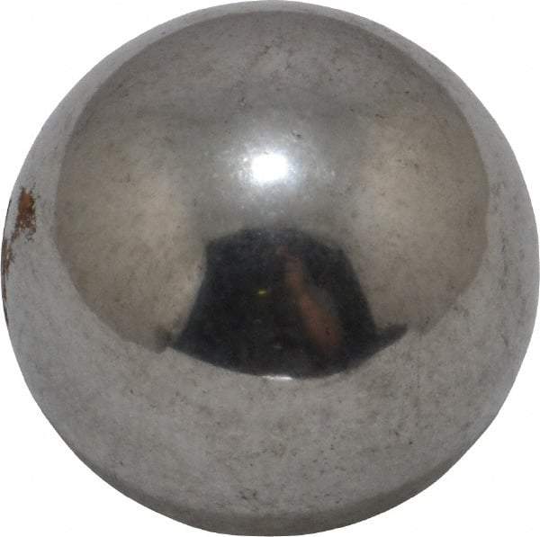 Value Collection - 1 Inch Diameter, Grade 1,000, Carbon Steel Ball - 60 to 67 C M.N. Hardness, 0.005 Inch Diameter Deviation, 0.001000 Inch Sphericity - Industrial Tool & Supply