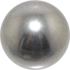 Value Collection - 3/8 Inch Diameter, Grade 100, 440-C Stainless Steel Ball - 57 - 61 C Hardness, 0.0005 Inch Sphericity, 0.0005 Inch Diameter Deviation - Industrial Tool & Supply