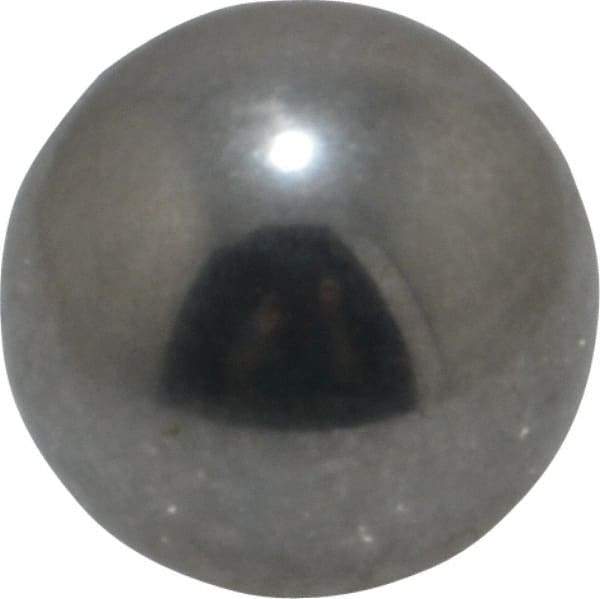Value Collection - 7/16 Inch Diameter, Grade 100, 440-C Stainless Steel Ball - 57 - 61 C Hardness, 0.0005 Inch Sphericity, 0.0005 Inch Diameter Deviation - Industrial Tool & Supply