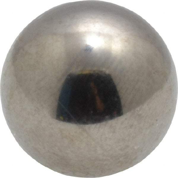 Value Collection - 5/8 Inch Diameter, Grade 100, 440-C Stainless Steel Ball - 57 - 61 C Hardness, 0.0005 Inch Sphericity, 0.0005 Inch Diameter Deviation - Industrial Tool & Supply