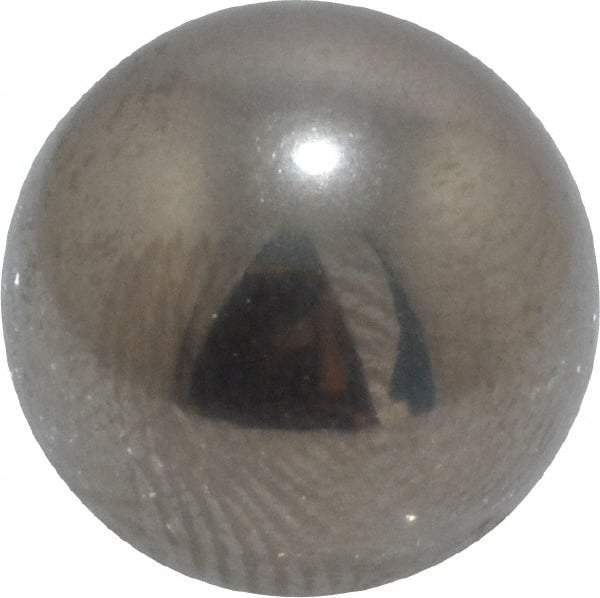 Value Collection - 1/2 Inch Diameter, Grade 100, 302 Stainless Steel Ball - 25 - 39 C Hardness, 0.0001 Inch Sphericity, 0.0001 Inch Diameter Deviation - Industrial Tool & Supply