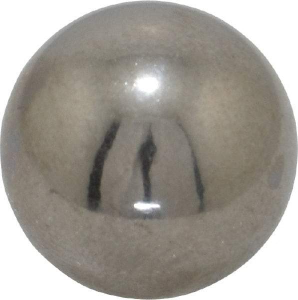 Value Collection - 3/4 Inch Diameter, Grade 100, 302 Stainless Steel Ball - 25 - 39 C Hardness, 0.0001 Inch Sphericity, 0.0001 Inch Diameter Deviation - Industrial Tool & Supply