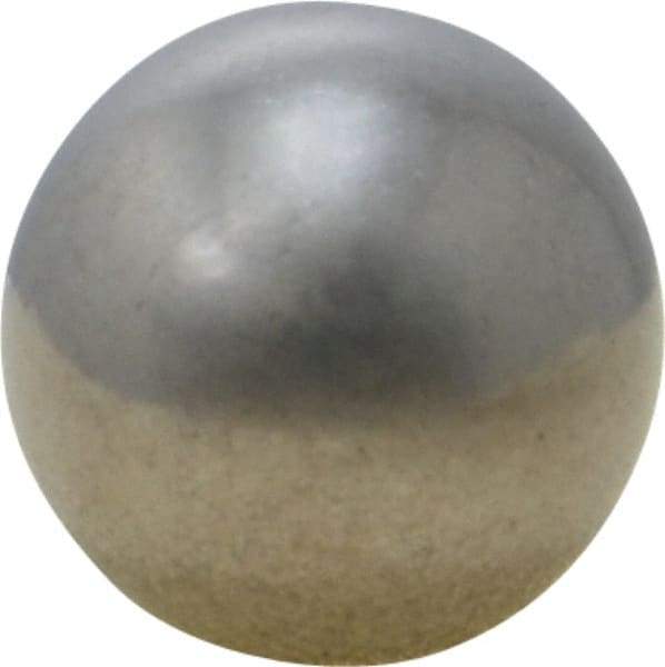 Value Collection - 3/4 Inch Diameter, Grade 100, 316 Stainless Steel Ball - 40 - 45 C Hardness, 0.0001 Inch Sphericity, 0.0001 Inch Diameter Deviation - Industrial Tool & Supply