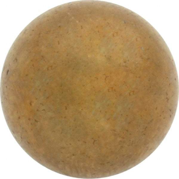 Value Collection - 1/2 Inch Diameter Brass Ball - 0.0002 Inch Sphericity, Grade 200, 75 to 87 B Hardness - Industrial Tool & Supply