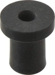 RivetKing - 1/4-20, 0.74" Diam x 0.187" Thick Flange, Rubber Insulated Rivet Nut - UNC Thread, Rubber, 1/2" Body Diam, 0.831" OAL - Industrial Tool & Supply