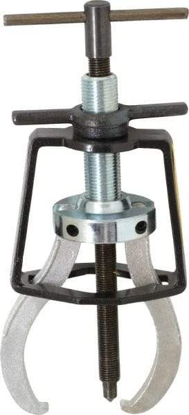 Posi Lock Puller - Steel 2-Jaw Miniature Bearing Puller - 3" Reach, For Bearings, Gears & Pulleys - Industrial Tool & Supply